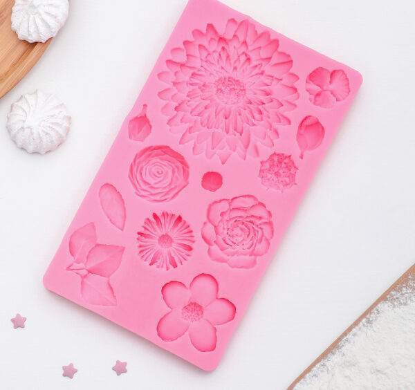 silicone flowers mold xl