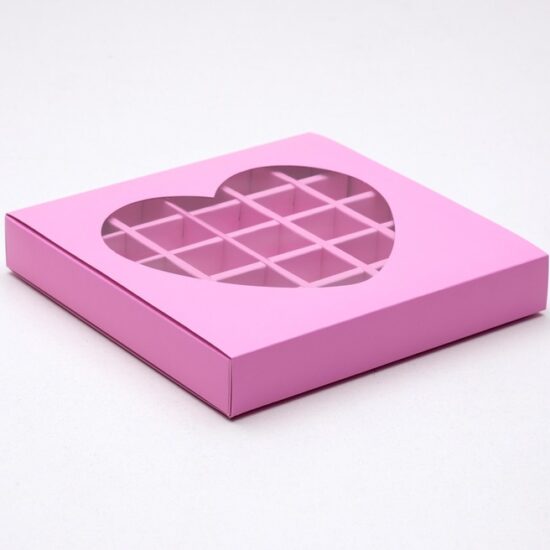 candybox heart lilac