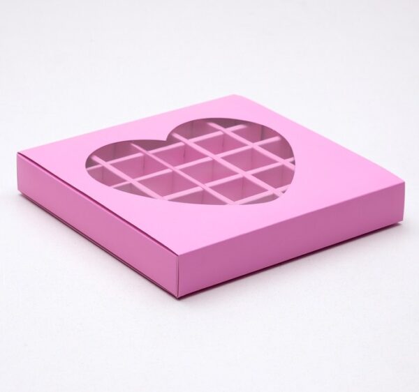 candybox heart lilac
