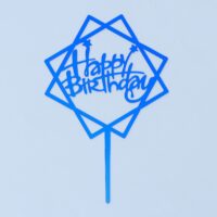 laimīgu dzimšanas dienu zilā krāsā