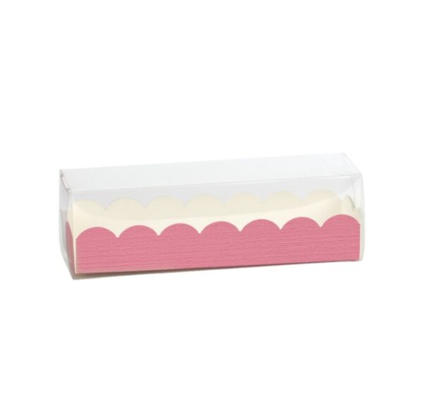macaron box 16cm pink
