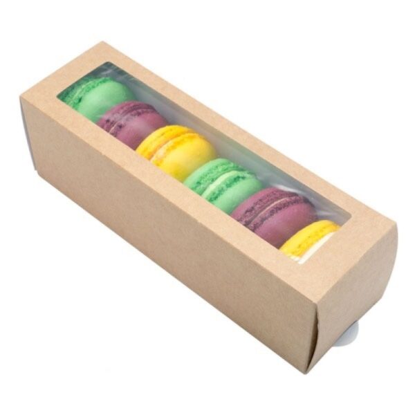 6 macaron kastītes