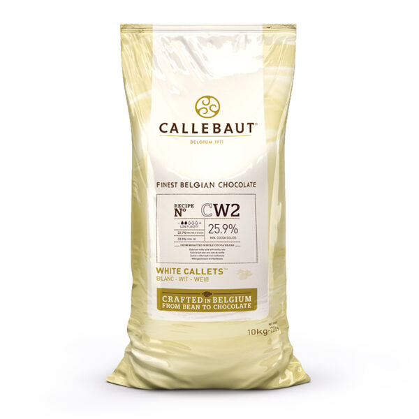 Callebaut W2 White Chocolate (28%) 400g – pilt 3