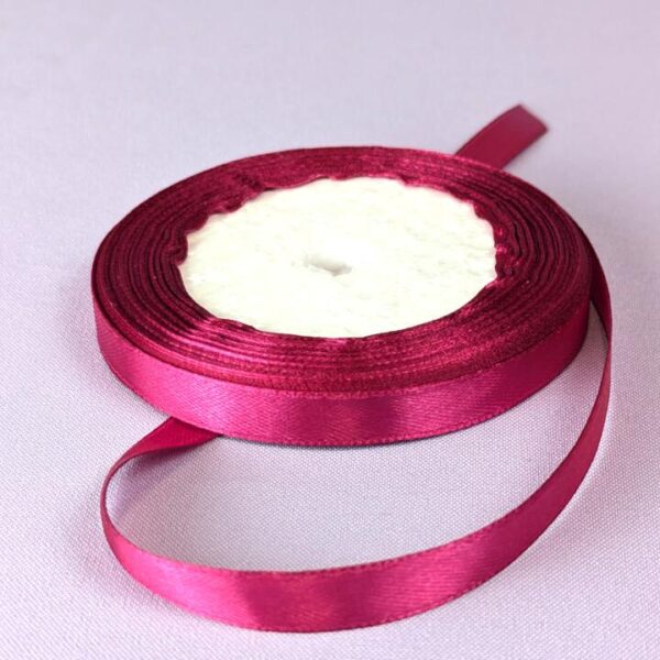 Satin ribbon raspberry