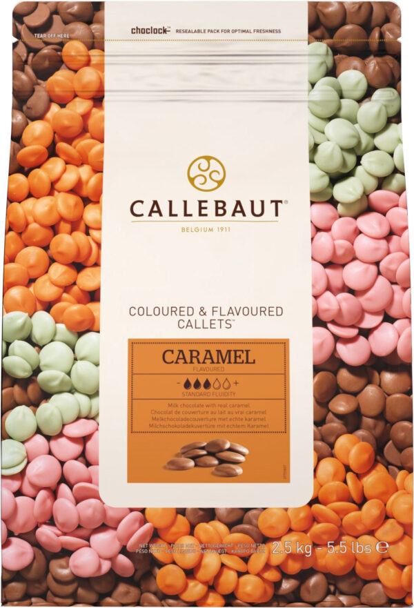 Callebaut karamellšokolaad (31.1%) 2500g