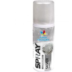 food colours silver spray 50ml