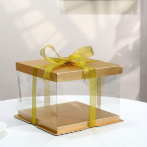 gold cakebox 303025
