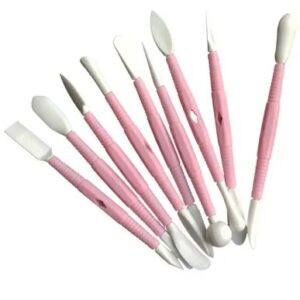 plastic modeling tools 9pcs