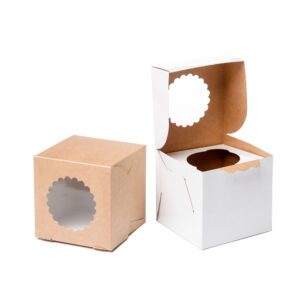 single cupcake box