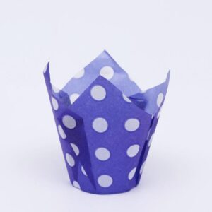 tulip blue polka dot 45pcs