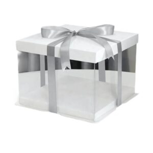 white cakebox 303025