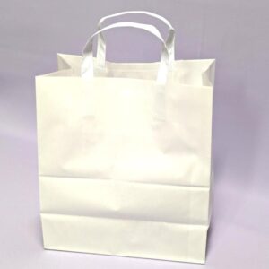 white paper bag