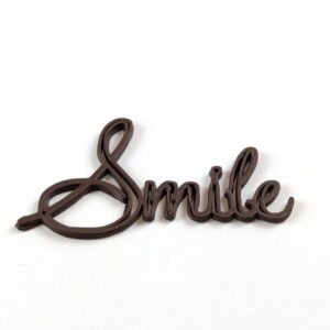 Smile chocotopper