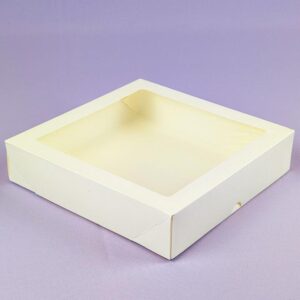 dessert box 20 20 4.5 white