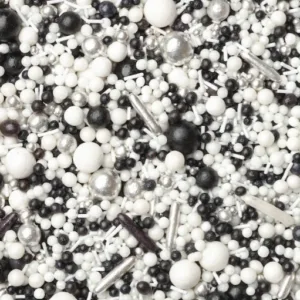 sprinkles black & white