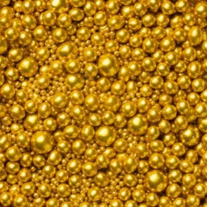 zelta pērles 2-10mm