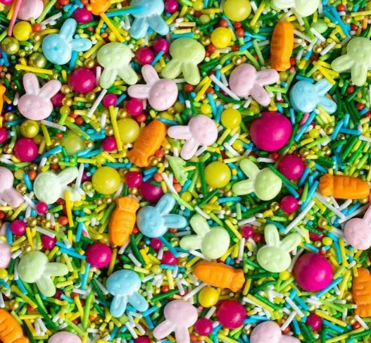 Easter bunny sprinkles