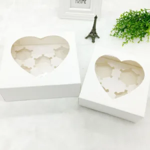 heart cupcake box